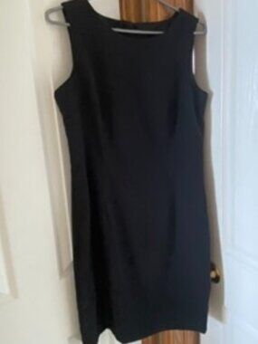 Sleeveless black dress